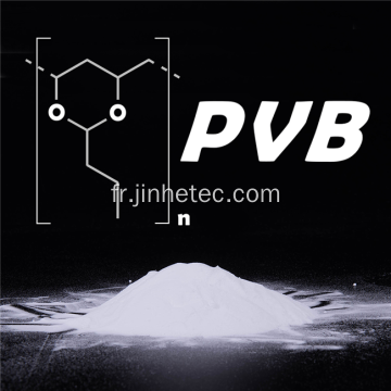 Poudre chimique de résine de polyvinyl butyral PVB de matière première